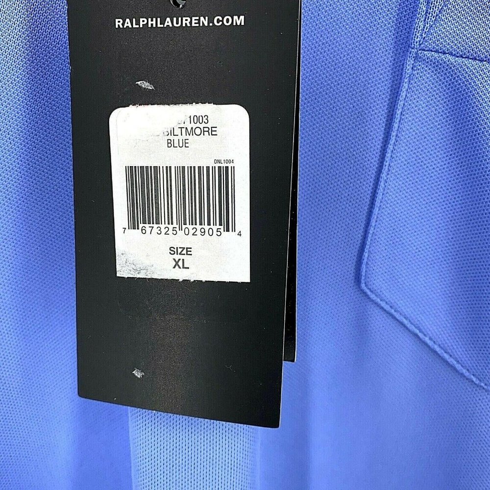Ralph Lauren RLX Golf The Biltmore Blue Polo Shirt - Picture 6 of 6